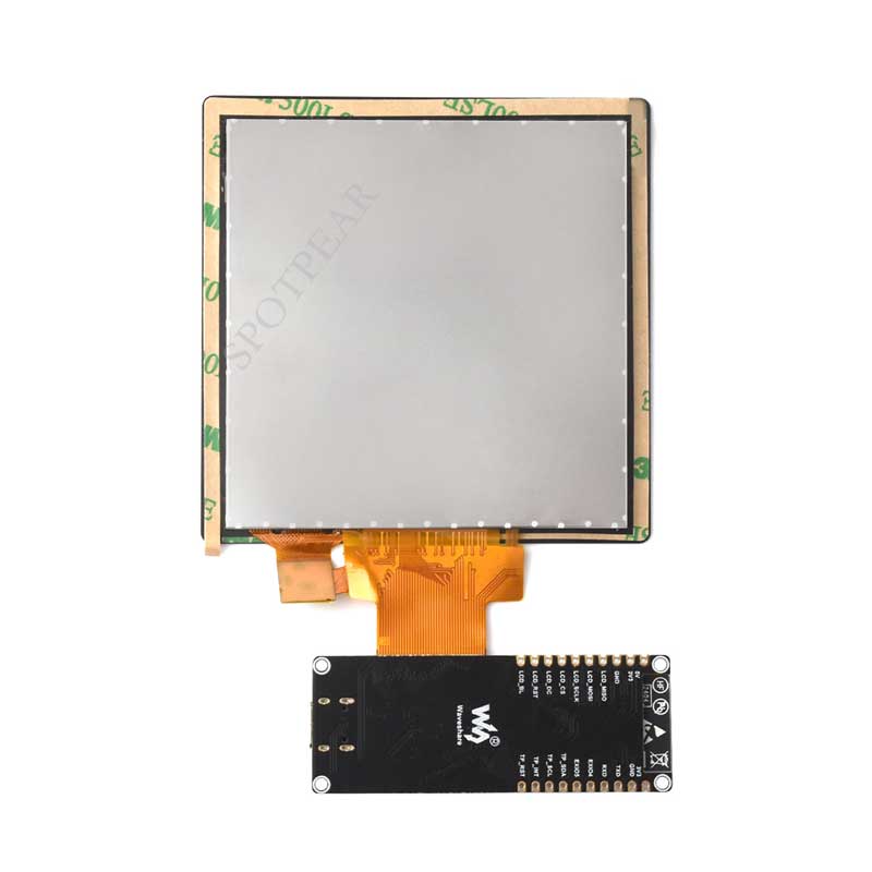 ESP32 S3 N8R8 And RGB 4inch Square LCD Kit Captive TouchScreen Display TV BOX 480x480