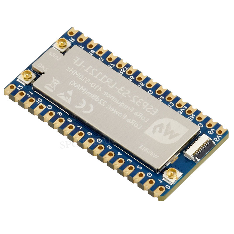ESP32‑S3 LoRa Development Board with LR1121 3rd Generation RF Chip USB Stamp Hole