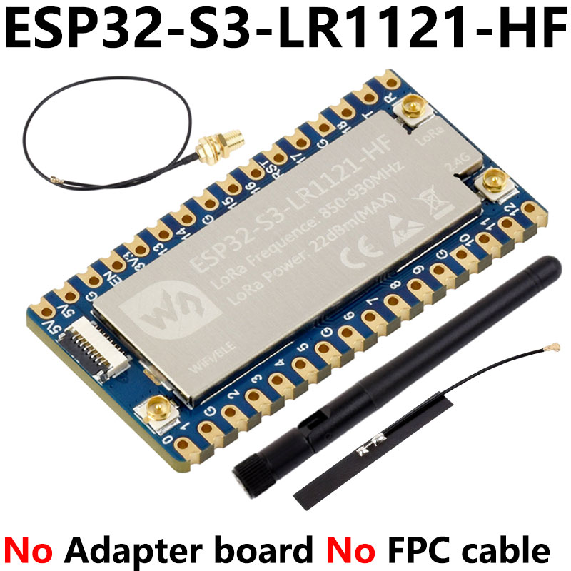 ESP32‑S3 LoRa Development Board with LR1121 3rd Generation RF Chip USB Stamp Hole
