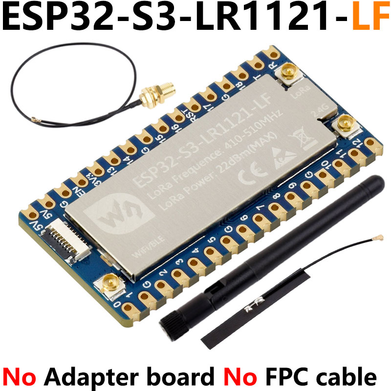 ESP32‑S3 LoRa Development Board with LR1121 3rd Generation RF Chip USB Stamp Hole