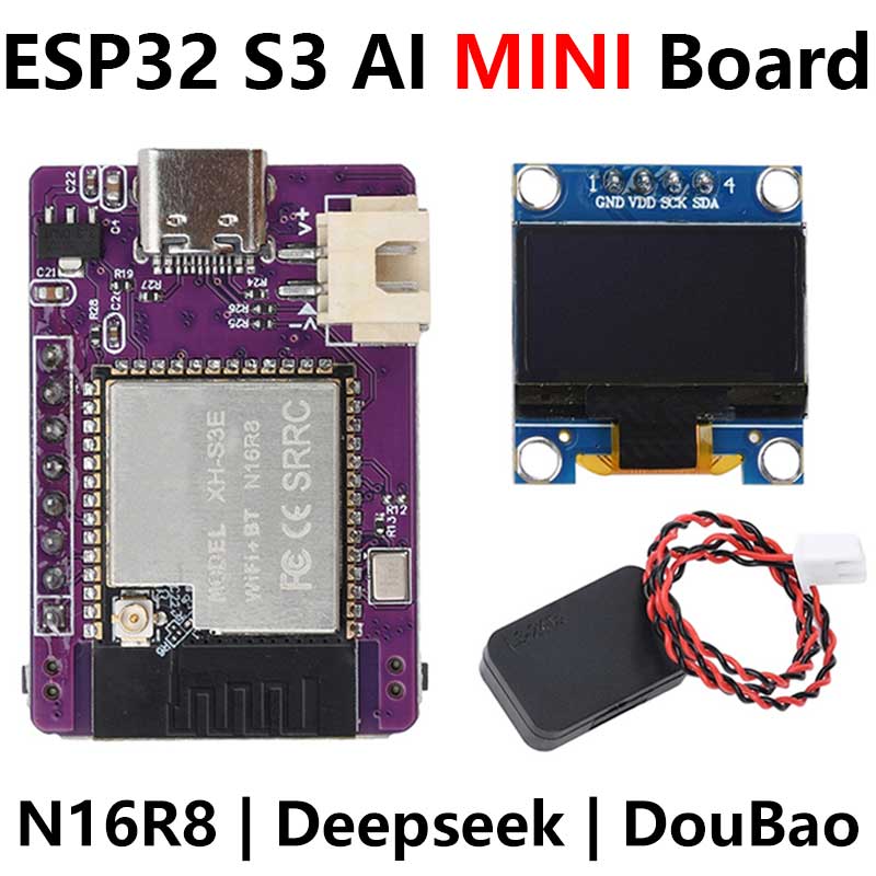 ESP32 S3 AI Voice Chat Robot Mini Development Board DeepSeek