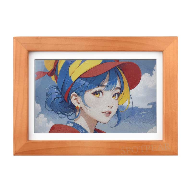 ESP32-S3 AI E-Paper Ink Screen 7.3-inch E6 Full-Color Electronic PhotoPainter Frame Deepseek
