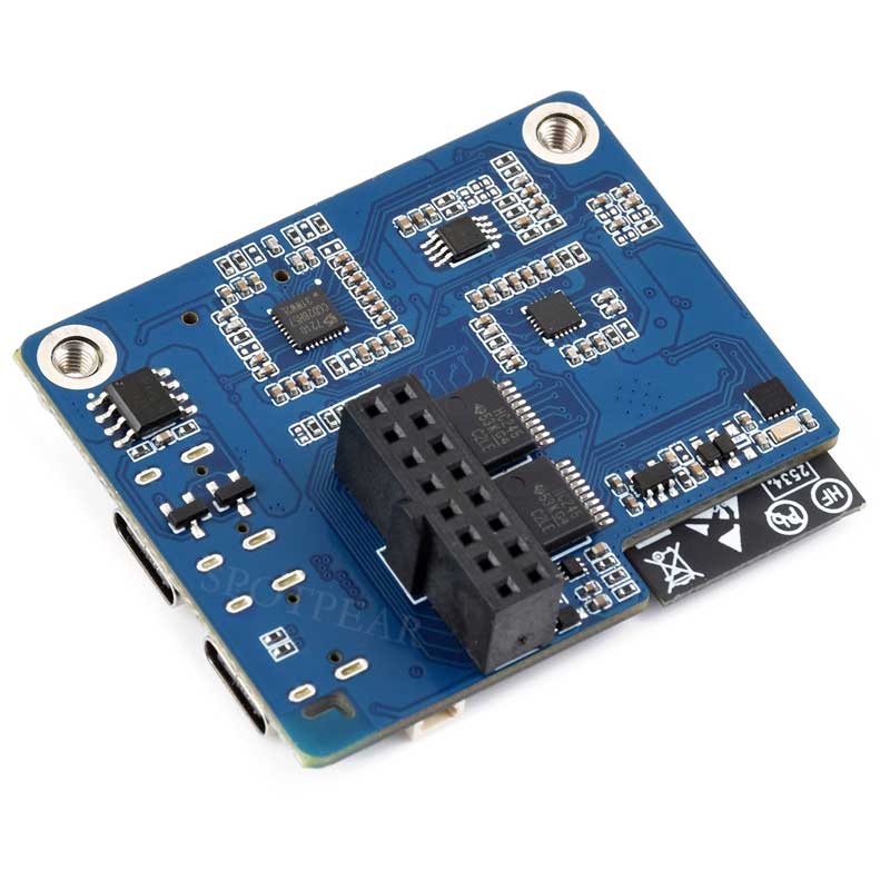 ESP32-S3 AI RGB Matrix Driver Board Dual Microphone DeepSeek