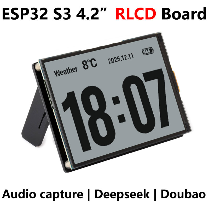 ESP32-S3 AI RLCD Total Reflection Screen 4.2 inch Development Board Deepseek