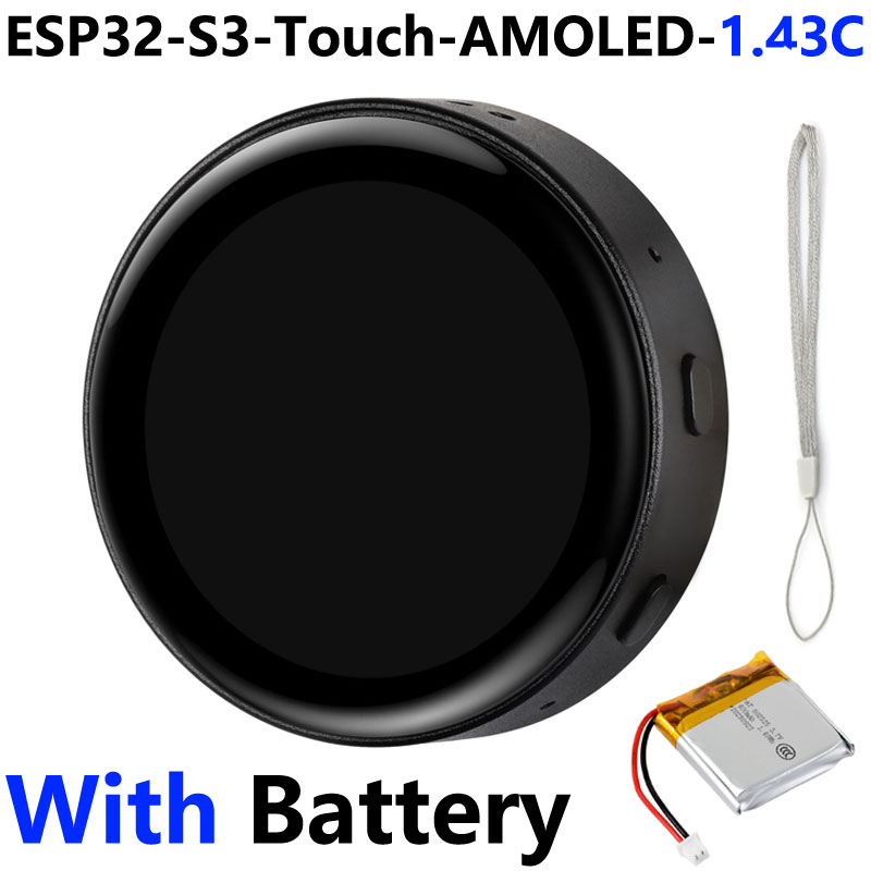 ESP32-S3 1.43inch  AMOLED Display AI Development Board 466×466 1.43 inch TouchScreen Deepseek