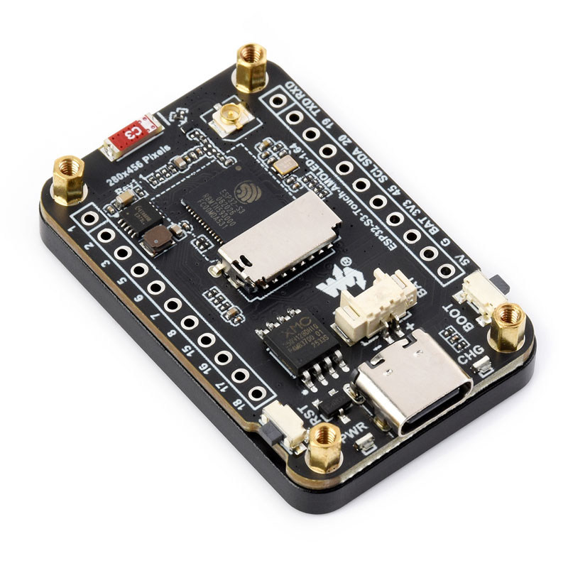 ESP32 S3 Development Board 1.64 inch AMOLED Display 1.64inch TouchScreen For Arduino LVGL With SD-Port/ QMI8658C 6-Axis Sensor
