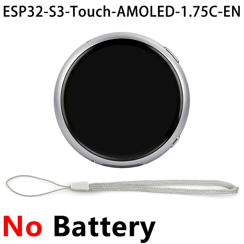 ESP32 S3 AI 1.75 inch Development Board with 1.75inch AMOLED Touchscreen Round Screen Deepseek