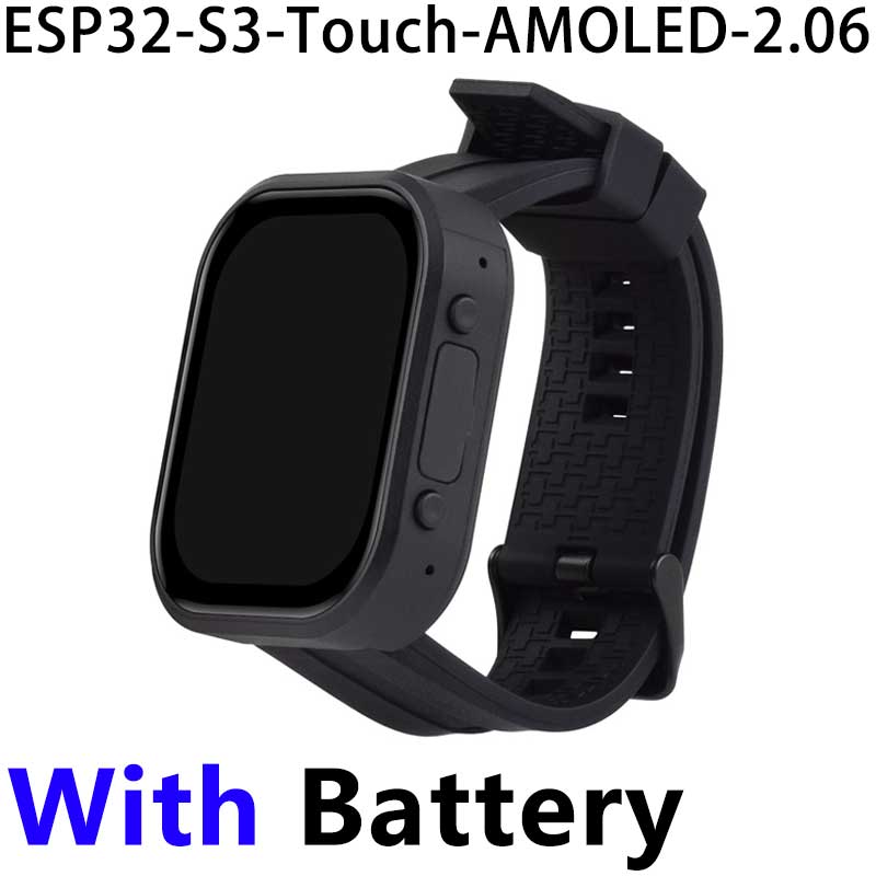 DeepSeek AI Voice Chat ESP32 S3 Development Board 2.06-inch AMOLED Display 410×502 2.06inch TouchScreen Programmable Watch