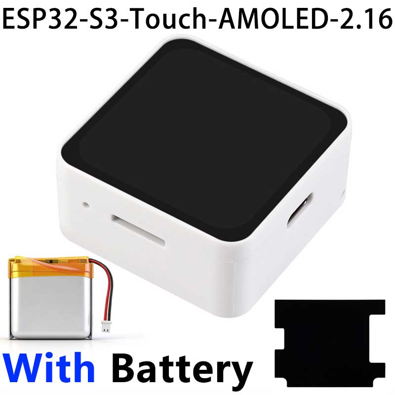 ESP32-S3 2.16inch  AMOLED Display AI Development Board 480×480 2.16 inch TouchScreen Deepseek