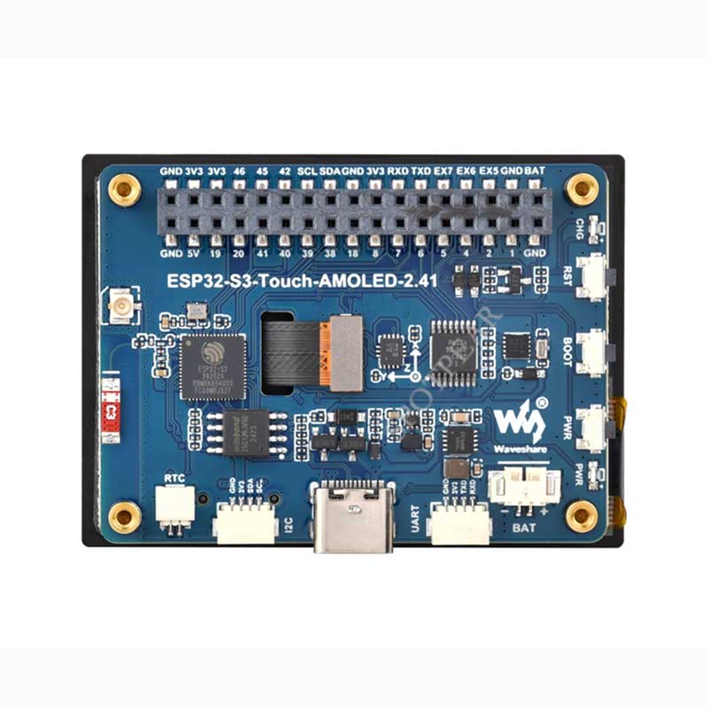 ESP32 S3 Development Board 2.41 inch AMOLED Display 600x450 TouchScreen For Arduino LVGL With SD-Port/ QMI8658C 6-Axis Sensor