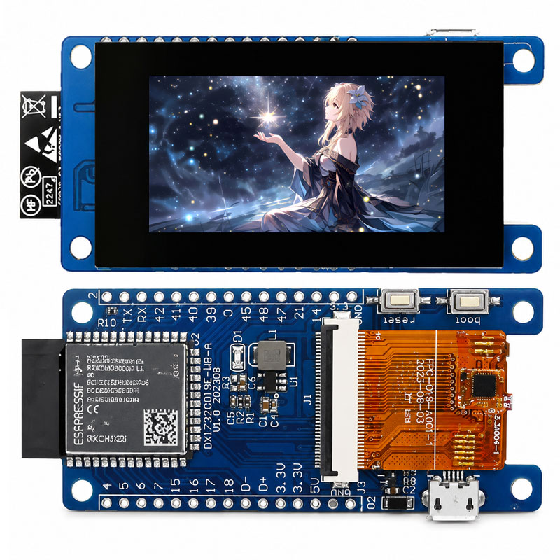 ESP32 S3 Development Board 1.9 inch LCD Capacitive Touch Screen 1.9inch Display 170×320 N16R8