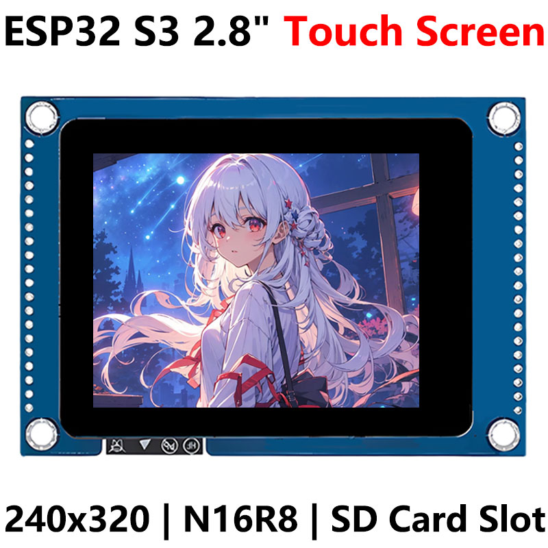 ESP32 S3 Development Board 2.8 inch LCD Capacitive Touch Screen 2.8inch Display 240×320 N16R8