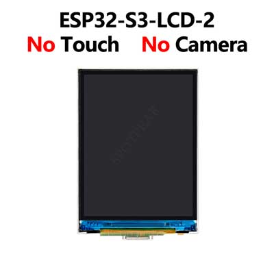 ESP32 S3 LCD Camera Development Board 2 inch Display QMI8658 Sensor / Battery Port LVGL/HMI For Arduino