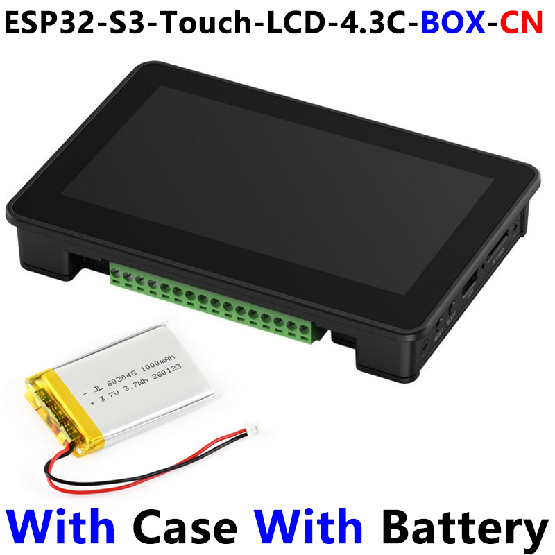 ESP32 S3 AI 4.3inch (C) Industrial Development Board 4.3 inch TouchScreen Display Sensor CAN I2C RS485 DeepSeek
