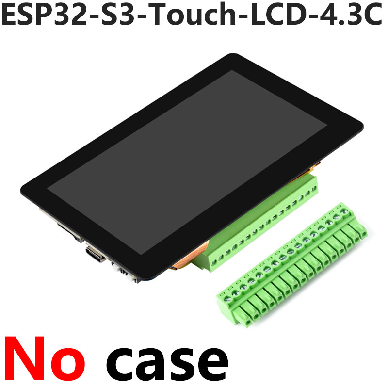 ESP32 S3 AI 4.3inch (C) Industrial Development Board 4.3 inch TouchScreen Display Sensor CAN I2C RS485 DeepSeek
