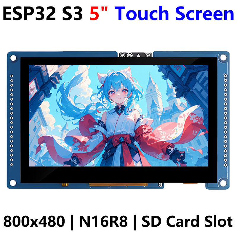 ESP32 S3 Development Board 5 inch LCD Capacitive Touch Screen 5inch Display 800×480 N16R8