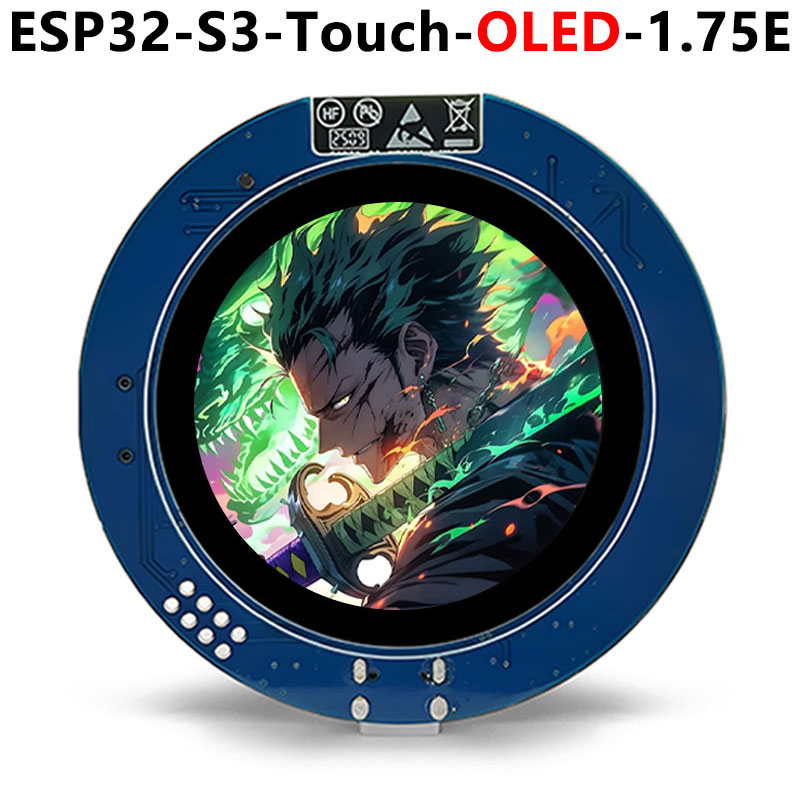 ESP32 S3 Development Board 1.75 inch Round OLED Capacitive Touch Screen 1.75inch Display 466×466 N16R8