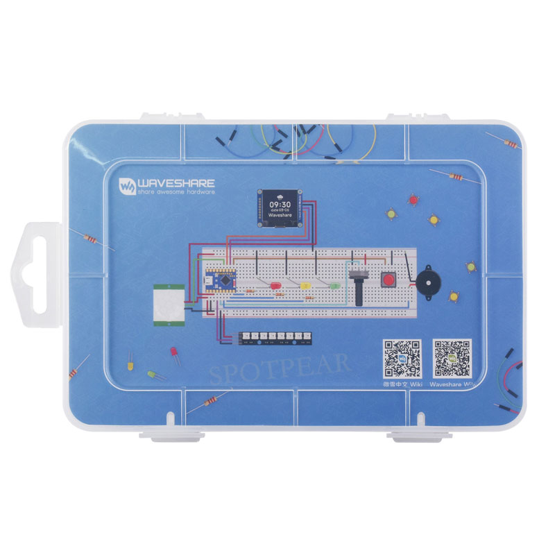 ESP32-S3/C6/C3 Zero Starter Learning Kit Diy School Kit Arduino /MicroPython /ESP-IDF