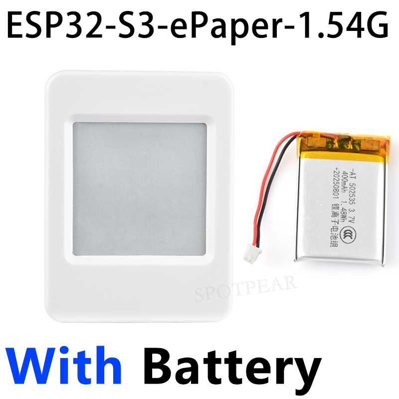 ESP32-S3 AI 1.54-inch (G) e-Paper Ink Screen 1.54inch Display AIoT Development Board  Deepseek