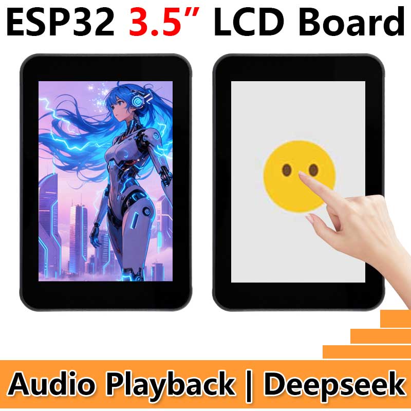 DeepSeek AI Voice Chat ESP32 Development Board 3.5 inch TouchScreen Display 320x480
