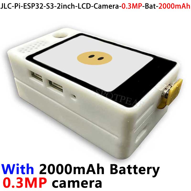 DeepSeek AI Voice Chat Camera Robot BOX ESP32-S3 Development Board 2 inch LCD N16R8 Touchscreen Display Camera