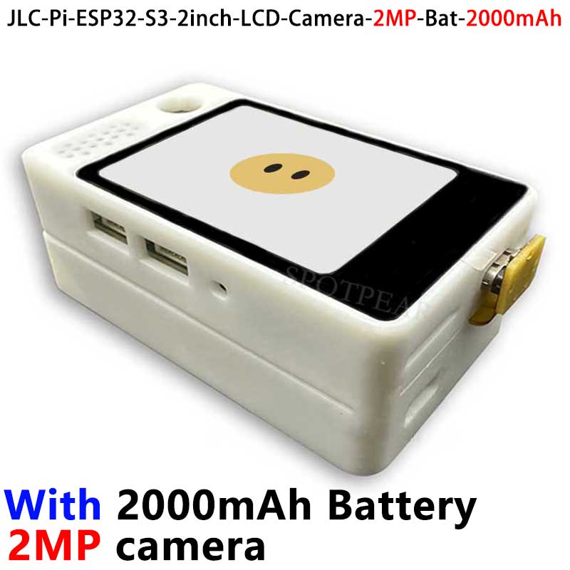 DeepSeek AI Voice Chat Camera Robot BOX ESP32-S3 Development Board 2 inch LCD N16R8 Touchscreen Display Camera