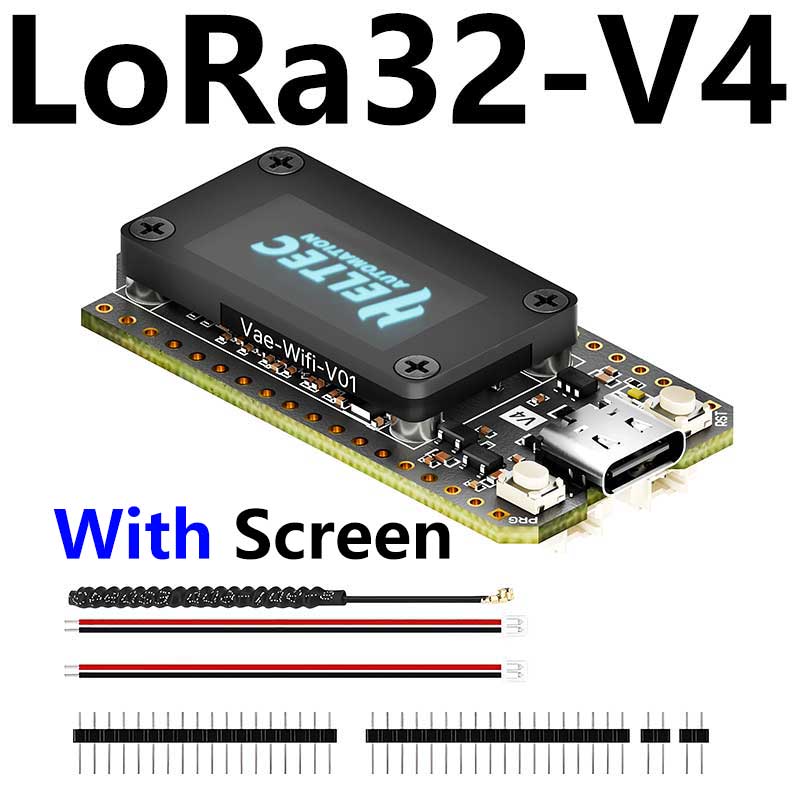 LoRa32-Heltec V4 ESP32-S3 LoRa SX1262 Development Board 863-928MHz Meshtastic For Arduino