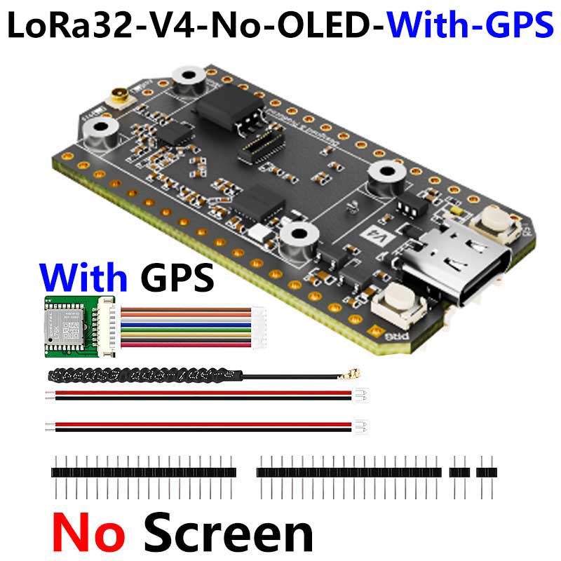 LoRa32-Heltec V4 ESP32-S3 LoRa SX1262 Development Board 863-928MHz Meshtastic For Arduino