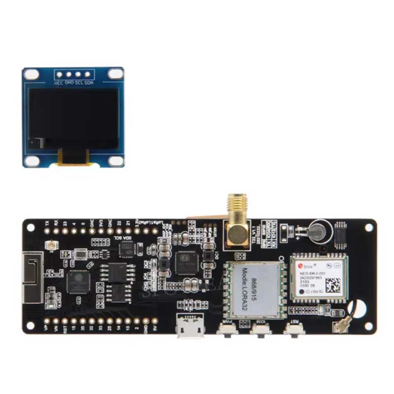 For TTGO Meshtastic T-Beam V1.2 ESP32 LoRa GPS Development Board OLED Display SX1278/SX1276 433/868/915/923MHz For LILYGO