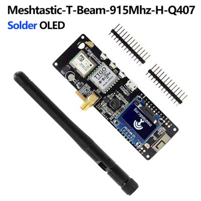 For TTGO Meshtastic T-Beam V1.2 ESP32 LoRa GPS Development Board OLED Display SX1278/SX1276 433/868/915/923MHz For LILYGO