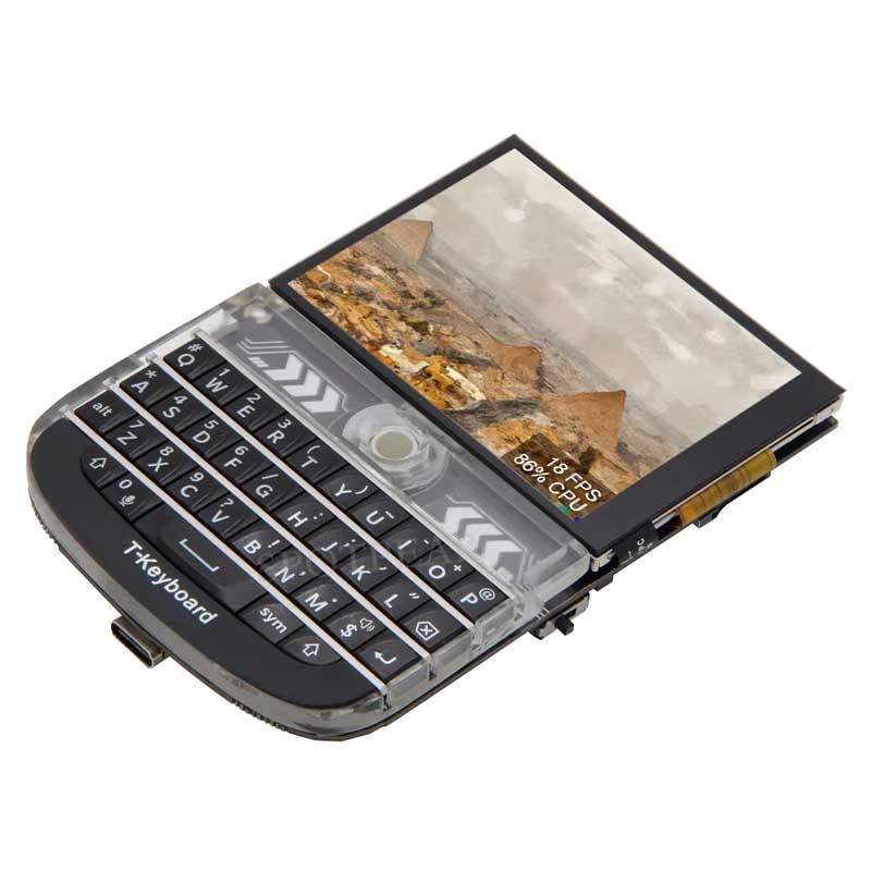 For T-Deck ESP32-S3 SX1262 LoRa WAN 2.8 inch LCD TouchScreen Display Blackberry KeyBoard For LILYGO