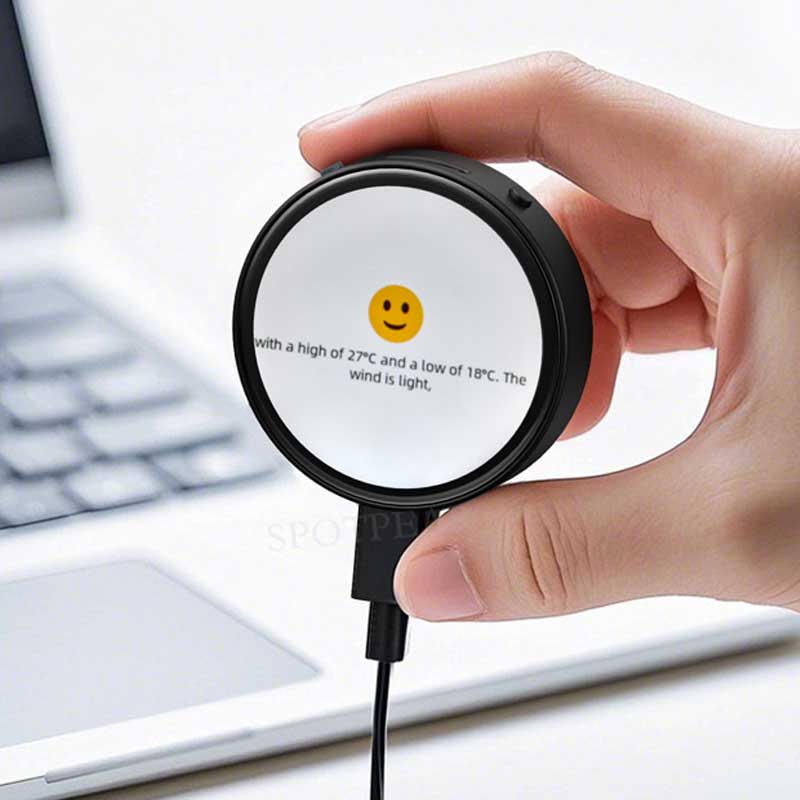 Tuya AI Voice Robot T5-E1 1.75 inch Round AMOLED TouchScreen GPS For XiaoZhi Development Board