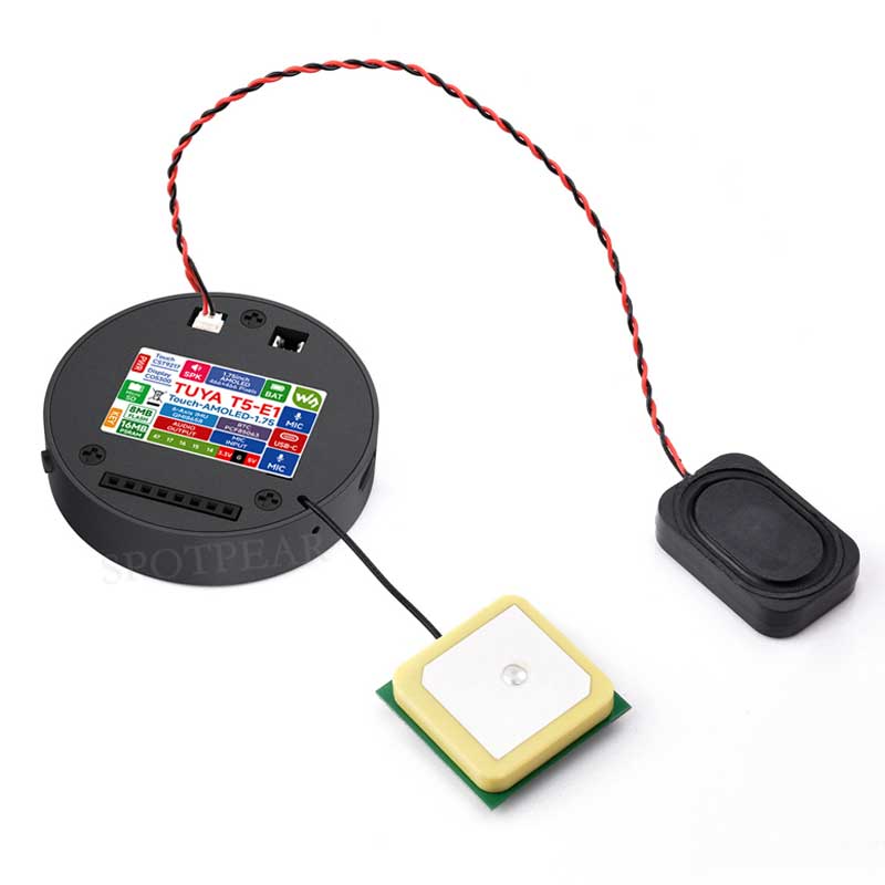 Tuya AI Voice Robot T5-E1 1.75 inch Round AMOLED TouchScreen GPS For XiaoZhi Development Board