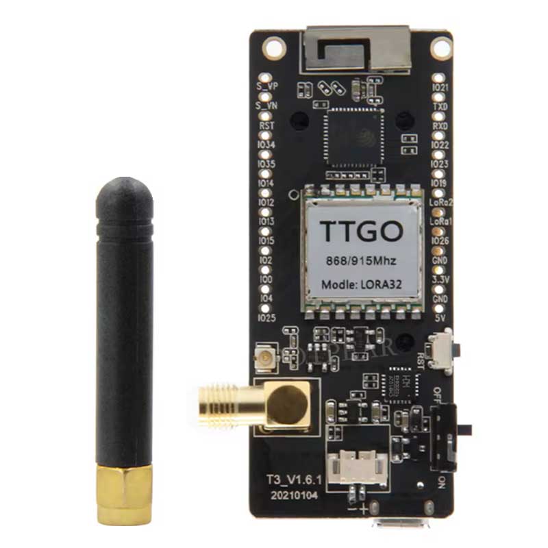 TTGO LoRa32 V2.1_1.6 ESP32 LoRa OLED 0.96 inch Paxcounter/Disaster-Radio CH9102 SX1278/SX1276 433/868/915/923Mhz For LILYGO