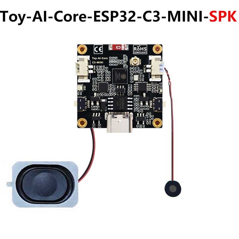 ESP32 C3 Voice Robot Mini Development Board AI DeepSeek Toy Doll Core 1.28 inch 1.54inch LCD