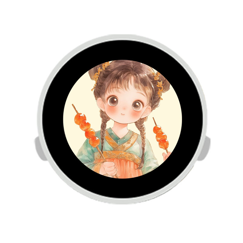 ESP32 AI Voice Chat Robot 1.28inch Development Board with 1.28 inch Round LCD Display Screen Deepseek