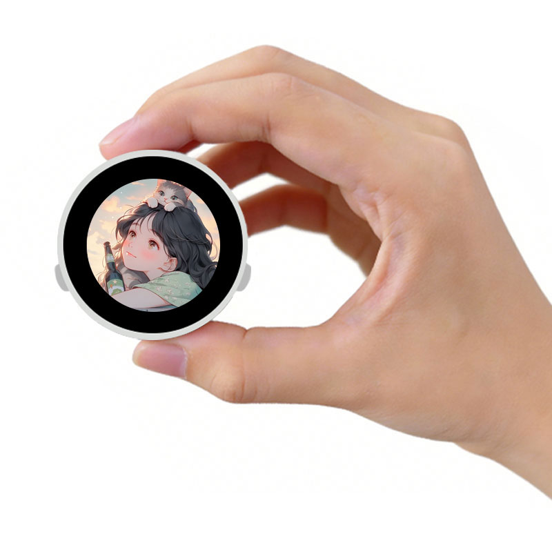 ESP32 AI Voice Chat Robot 1.28inch Development Board with 1.28 inch Round LCD Display Screen Deepseek