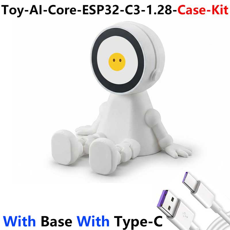 ESP32 AI Voice Chat Robot 1.28inch Development Board with 1.28 inch Round LCD Display Screen Deepseek