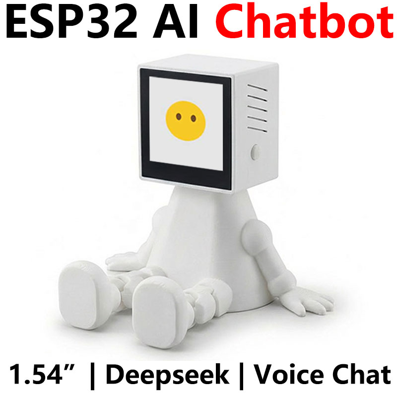 ESP32 AI Voice Chat Robot 1.54inch Development Board with 1.54 inch LCD Display Screen Deepseek