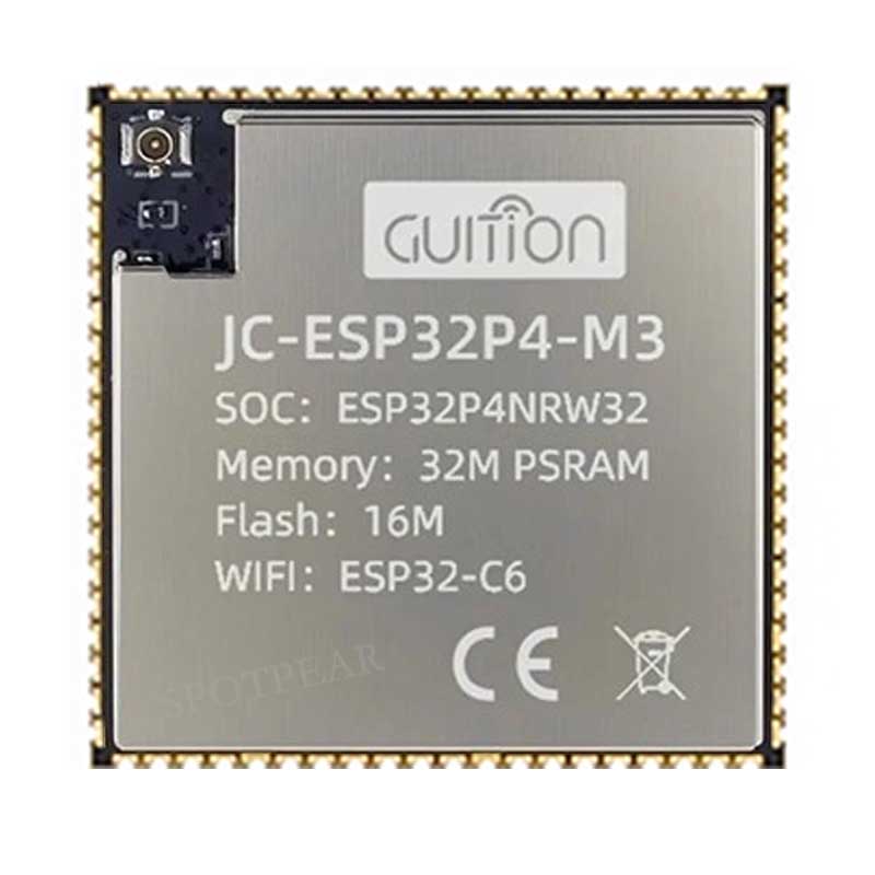 ESP32-P4 Core Board 32MB PSRAM 16MB Flash, Onboard ESP32-C6 Development Board