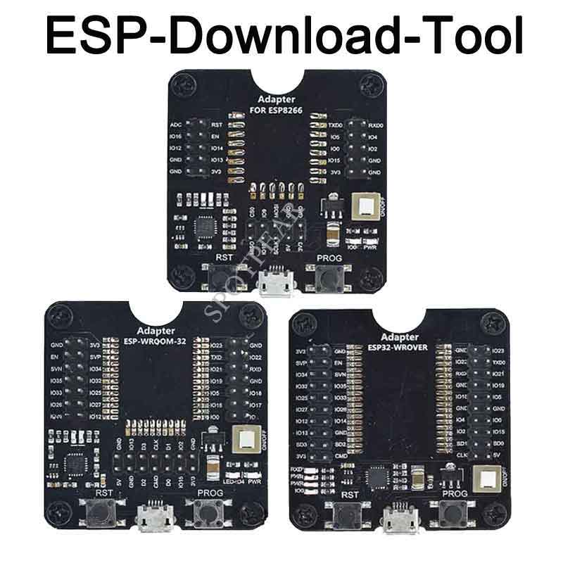 ESP32 Download Programmer Programming board one key download board GPIO test board for ESP32 ESP8266