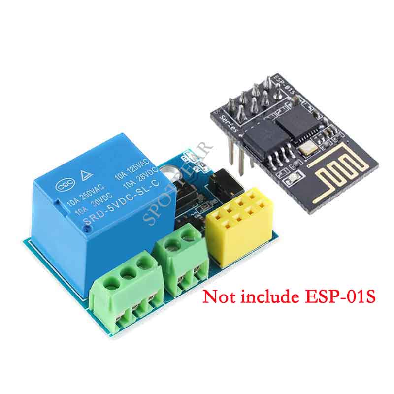 Relay Module for WiFi Wireless Transceiver Module ESP-01 ESP-01S