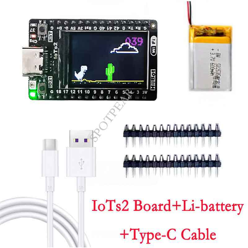 ESP32 S2 LCD module display screen WiFi module IoTs2 development board support Python Arduino mother