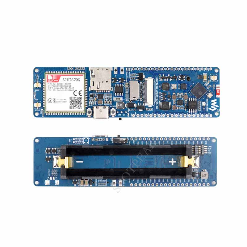 ESP32-S3 SIM7670G 4G Development Board With Camera LTE Cat-1/4G/GNSS/GPS Global Band Portable WIFI