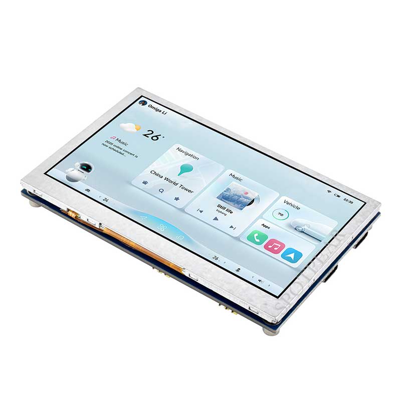 ESP32 S3 4.3inch LCD 800x480 Captive TouchScreen Display Board LVGL with Sensor CAN I2C RS485