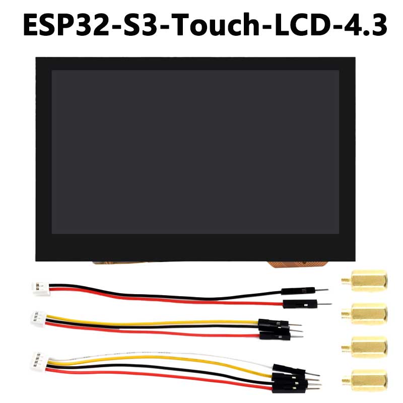 ESP32 S3 4.3inch LCD 800x480 Captive TouchScreen Display Board LVGL with Sensor CAN I2C RS485