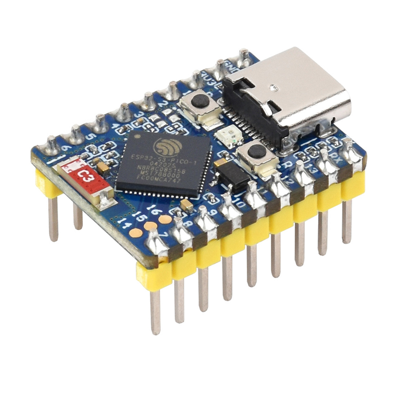 ESP32-S3 Mini Development Board based on ESP32-S3FH4R2 dual-core processor