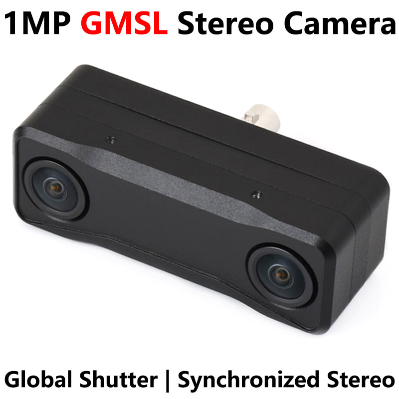 GMSL Binocular Camera 1MP Global Shutter Synchronized Stereo Compatible For Jetson Orin