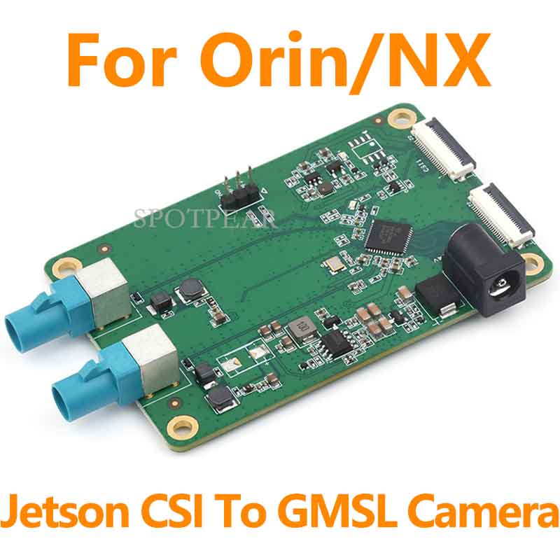 MAX9296 GMSL Camera Adapter Board 2-Ch High-Speed And Low-Latency Transmission For Jetson Orin Nano/NX