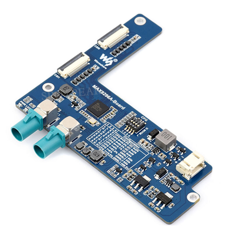 MAX9296A GMSL Camera Adapter Board 2-Ch High-Speed And Low-Latency Transmission For Raspberry Pi 5 Jetson Orin Nano/NX